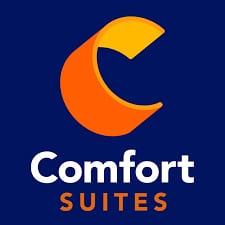 A logo of comfort suites